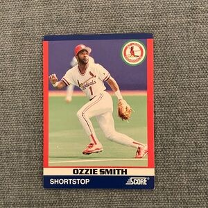 1991 Score Baseball Card Trading Card